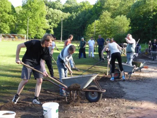 2013-06-05: Arbeitseinsatz nach Hochwasser