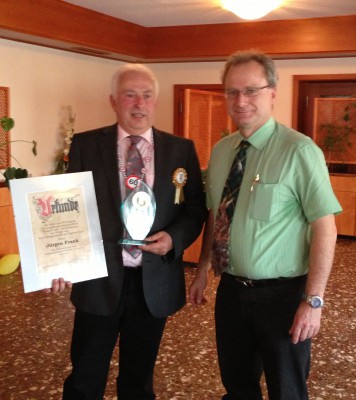 Präsident des VfB ausgezeichnet!