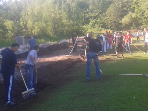 Erster Einsatz mit großer Beteiligung