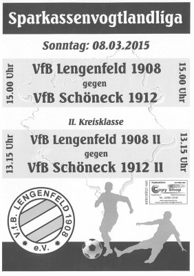 VfB Lengenfeld will mit Heimsieg in Rückrunde starten