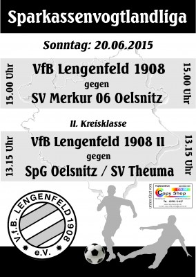 VfB Lengenfeld will mit Erfolgserlebnis in Sommerpause