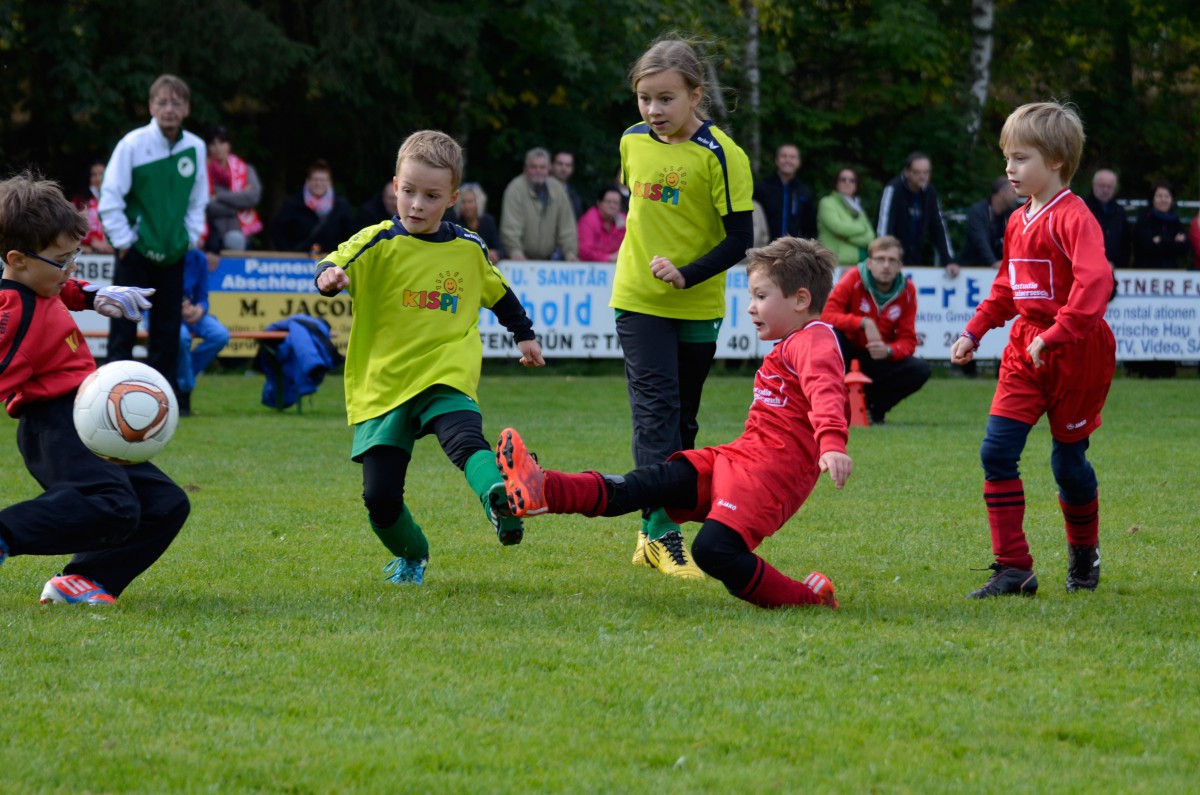 G-Jugend verpasst knapp Platz auf dem Treppchen
