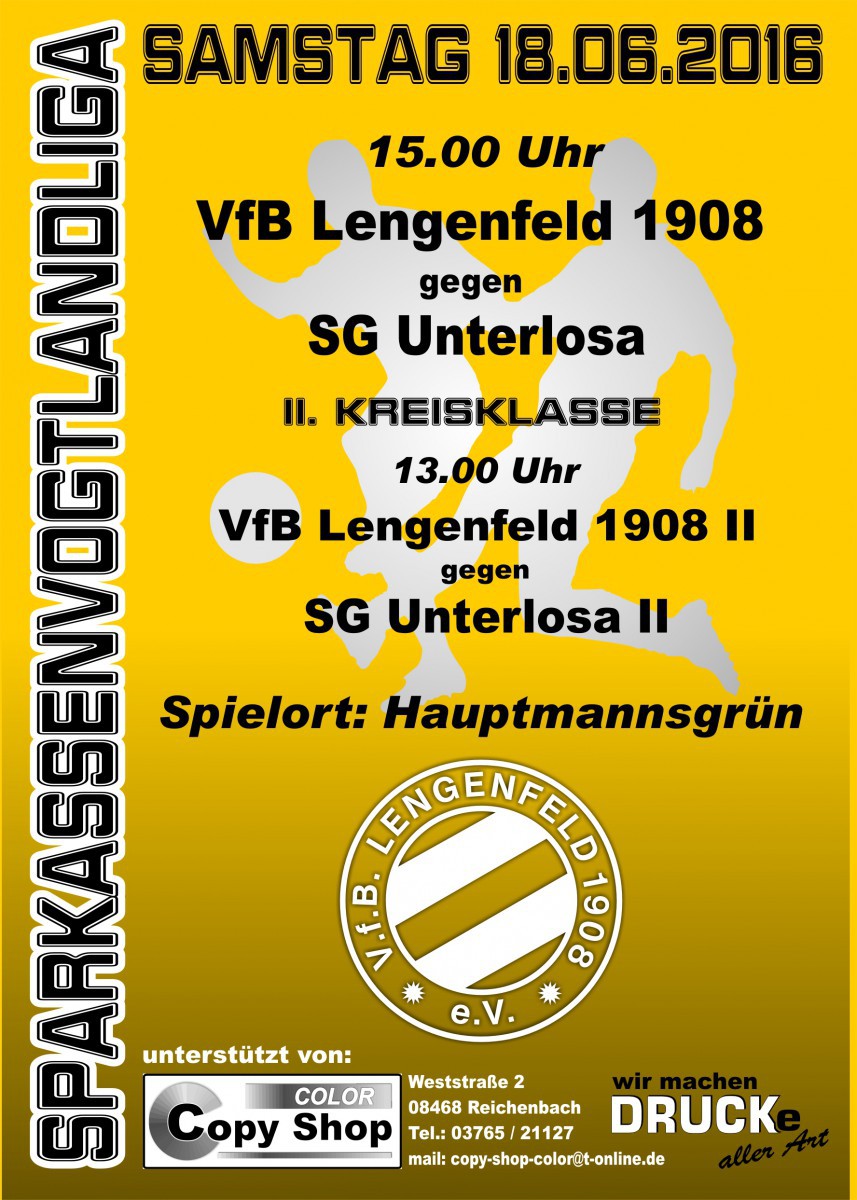 VfB Lengenfeld will mit einen Sieg Saison abschließen