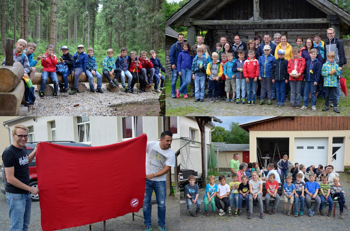 Zum Abschluss gings auf Wanderschaft