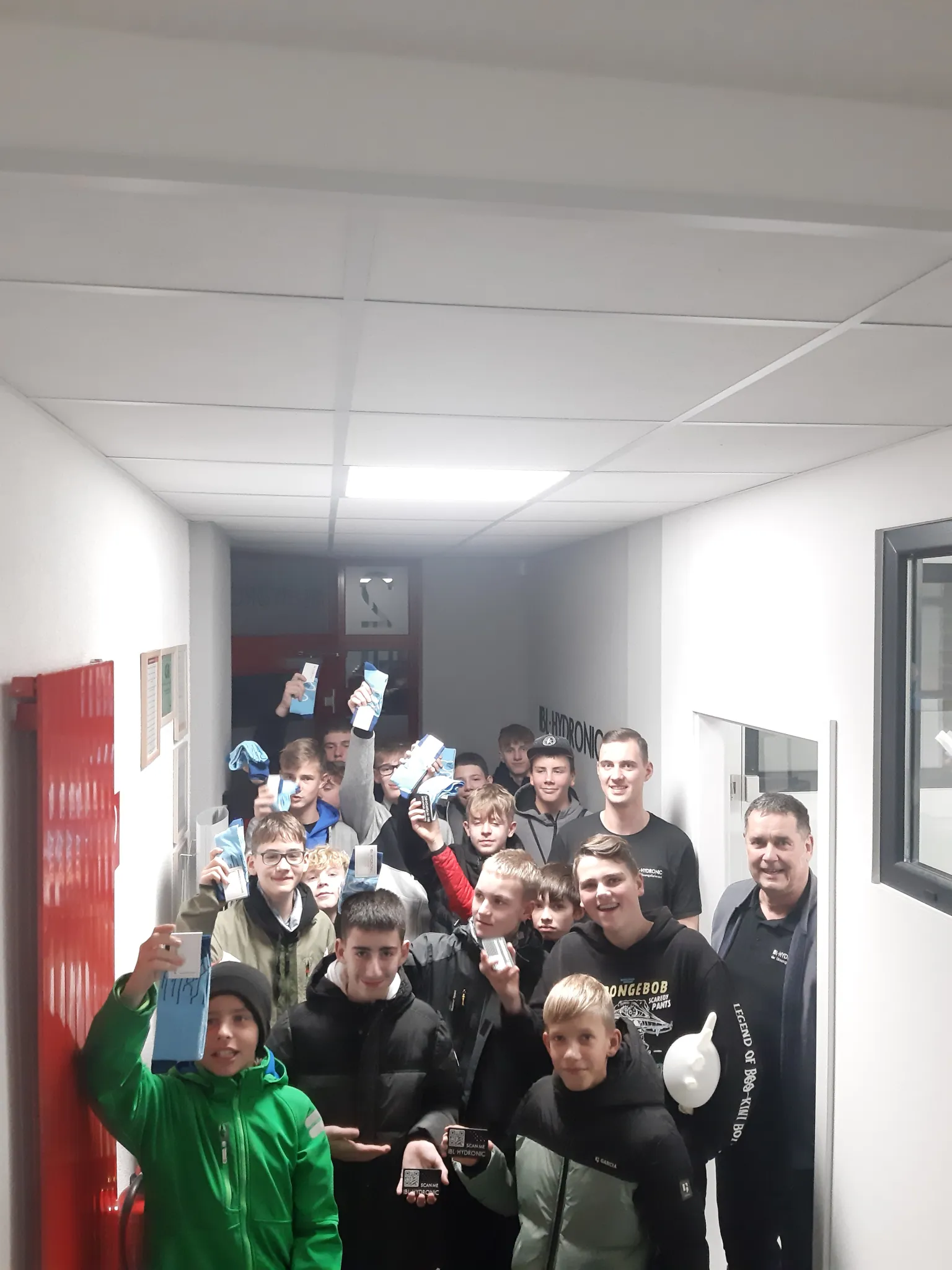 C-Jugend erhält Betriebsführung