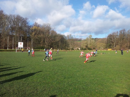 E-Jugend gegen VfB Auerbach 1906 leider knapp geschlagen