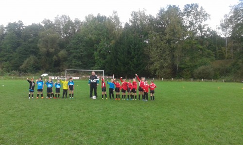 Team "Weiß" mit einer geschlossene Mannschaftsleistung