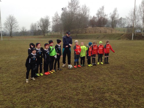 F-Jugend mit letztem Test vorm ersten Punktspiel