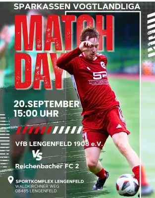 (1M) VfB Lengenfeld ist im Derby gegen RFC 2 gefordert