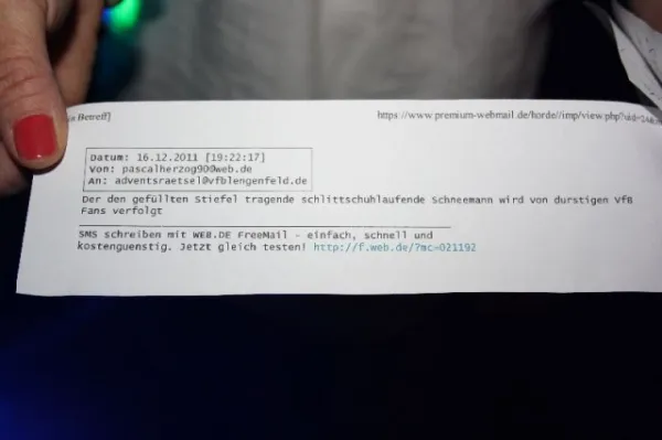 2011-12-17: Weihnachtsfeier