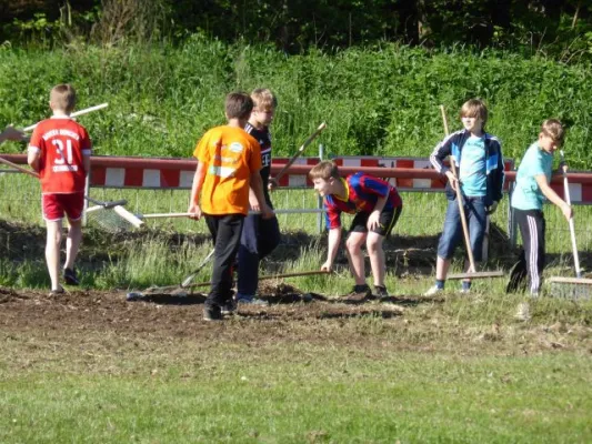 2013-06-05: Arbeitseinsatz nach Hochwasser