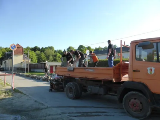 2013-06-05: Arbeitseinsatz nach Hochwasser
