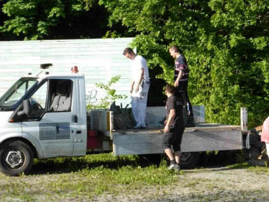 2013-06-05: Arbeitseinsatz nach Hochwasser