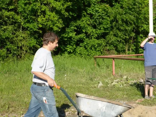 2013-06-05: Arbeitseinsatz nach Hochwasser