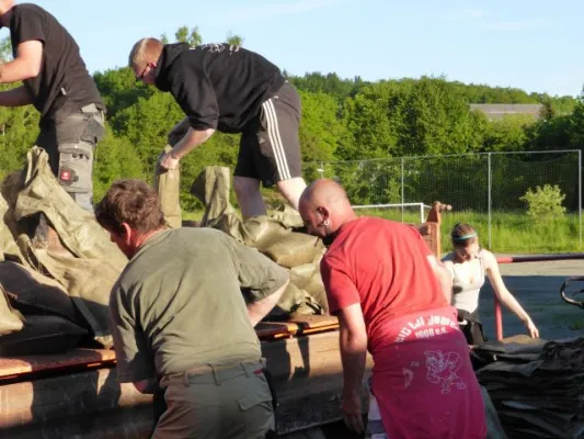 2013-06-05: Arbeitseinsatz nach Hochwasser