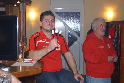 2015-01-09: 1. interne Dart-WM des VfB Lengenfeld