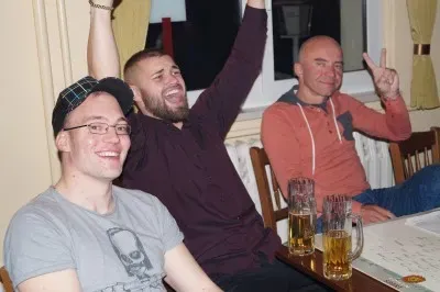 2015-01-09: 1. interne Dart-WM des VfB Lengenfeld