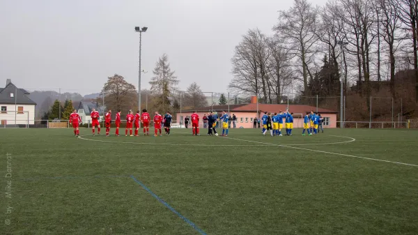 Testspiel bei Blau Gelb Mülsen