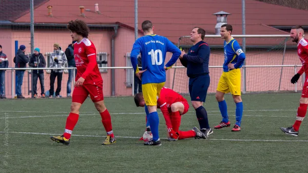 Testspiel bei Blau Gelb Mülsen