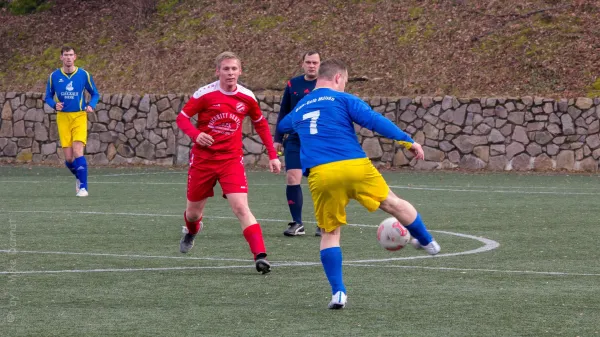 Testspiel bei Blau Gelb Mülsen