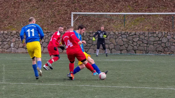 Testspiel bei Blau Gelb Mülsen