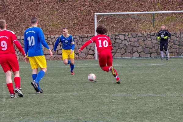 Testspiel bei Blau Gelb Mülsen