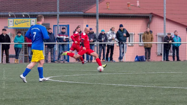 Testspiel bei Blau Gelb Mülsen