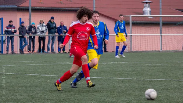 Testspiel bei Blau Gelb Mülsen