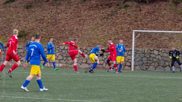 Testspiel bei Blau Gelb Mülsen