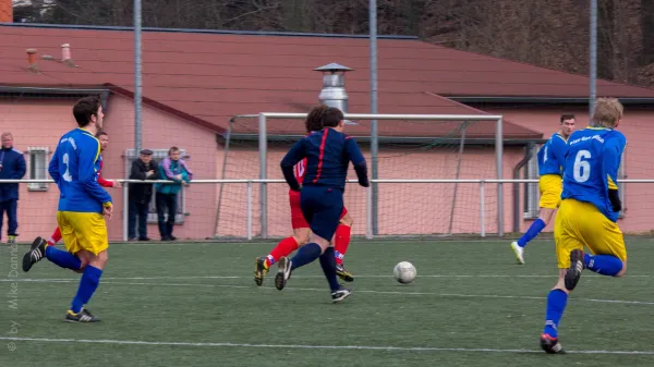 Testspiel bei Blau Gelb Mülsen