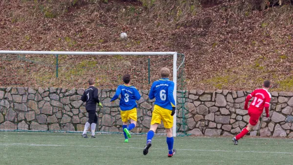 Testspiel bei Blau Gelb Mülsen