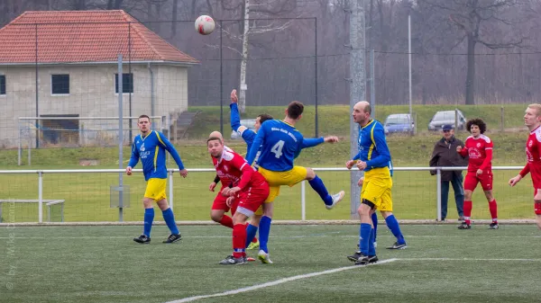 Testspiel bei Blau Gelb Mülsen