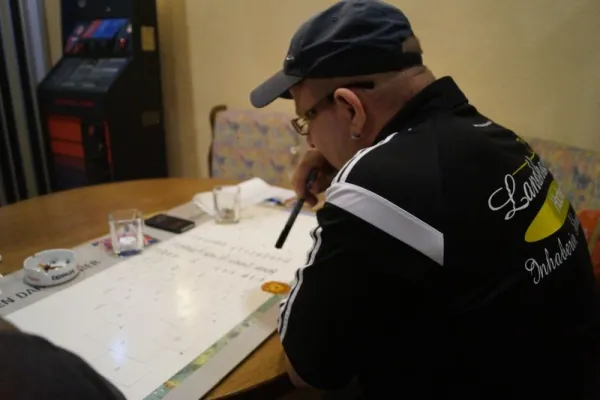 2017-01-13: 3. interne Dart-WM des VfB Lengenfeld