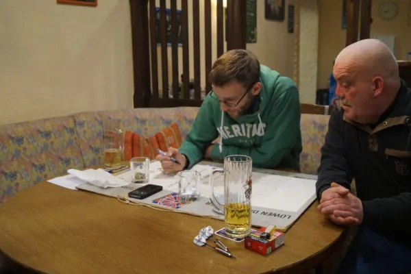 2017-01-13: 3. interne Dart-WM des VfB Lengenfeld