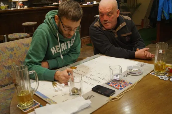 2017-01-13: 3. interne Dart-WM des VfB Lengenfeld