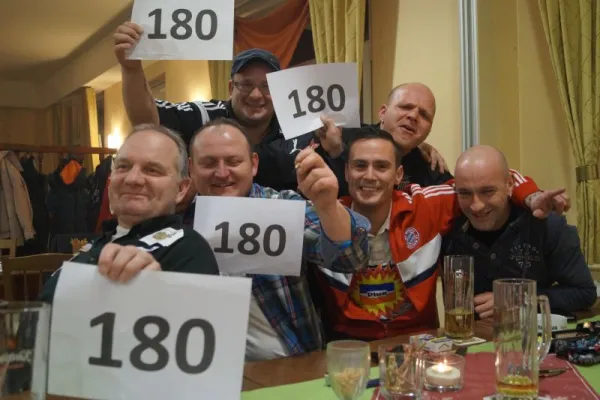 2017-01-13: 3. interne Dart-WM des VfB Lengenfeld