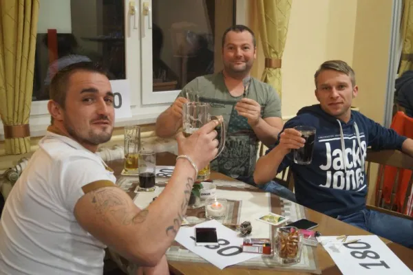 2017-01-13: 3. interne Dart-WM des VfB Lengenfeld