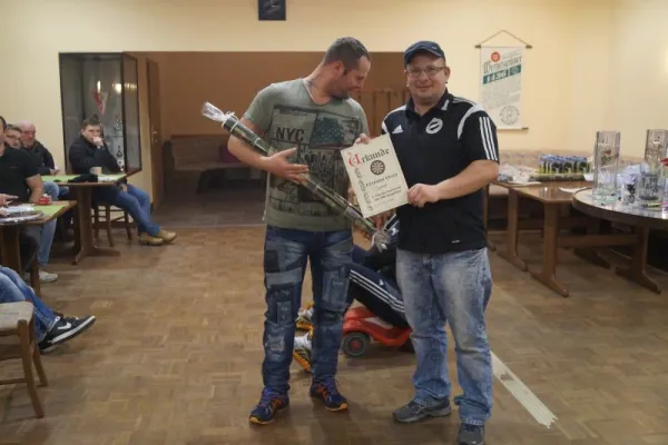 2017-01-13: 3. interne Dart-WM des VfB Lengenfeld