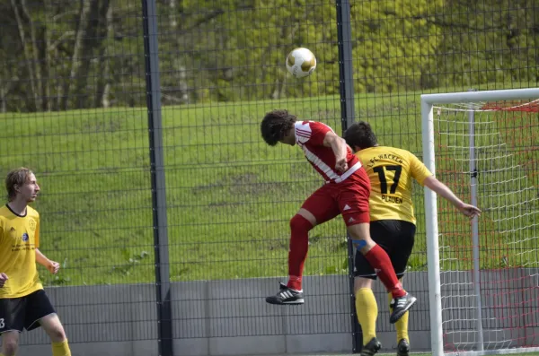 22.04.2018 VfB Lengenfeld 1908 vs. 1. FC Wacker Plauen